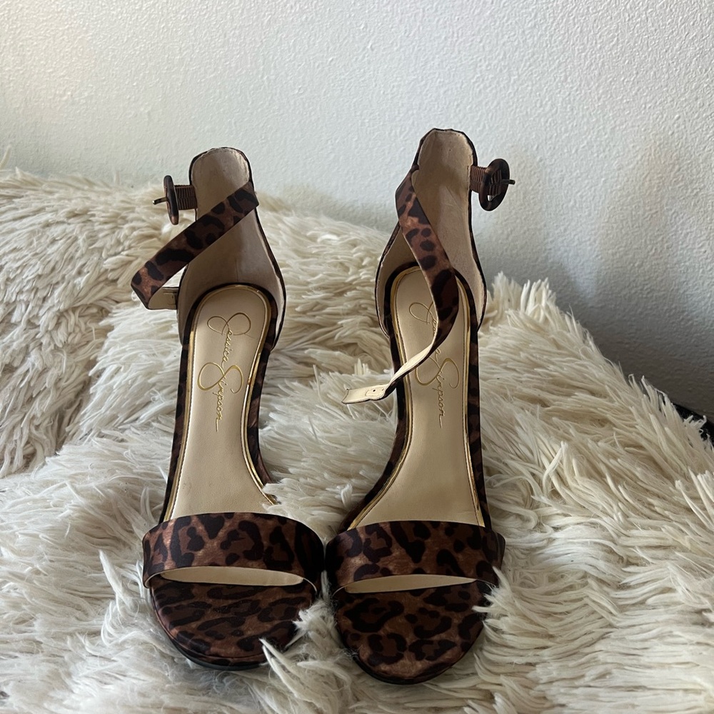 Leopard Print Women's Heels